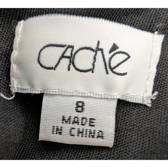 VTG Cache Beaded Evening Gown Ruched Gala Dress 8 Elegant Old Hollywood Glam - Picture 5 of 7